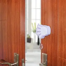 Детская безопасная дверная карта, детский антиприжимной блок, маленькая ручная форма, креативный Поворотный Фиксатор двери