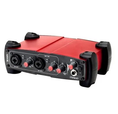 Звуковая карта ICON Utrack 4 In/4 Out поддерживает непосредственный звук WDM и ASIO GIGA studio