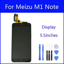 LCD Screen for Meizu M1 Note New High Quality LCD Display +Touch Screen Replacement Screen For Meizu M1 Note Smartphone