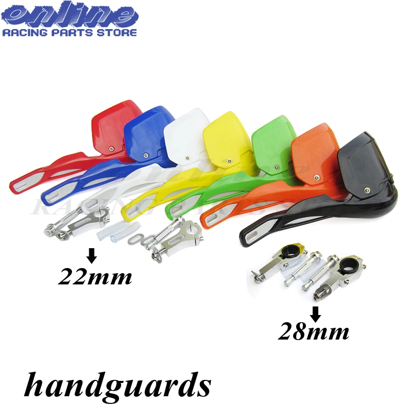

Alloy Handguards Hand Guards for SX EXC SXF EXCR 7/8" 22mm Bar or 1 1/8" 28mm Fat Bar Motorcross Dirt Bike Supermoto Motorcycle