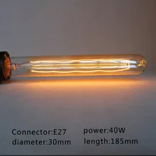 Подвесной светильник в стиле ретро e27 vintage edison лампа накаливания 40 W 220 v можно использовать энергосберегающую лампу или светодиодную лампочку) G95 ST64 лампы для домашнего декора bombillas наружное освещение