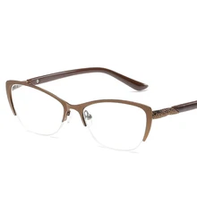 Модные металлические очки для чтения «кошачий глаз», большие женские очки для чтения, очки для пожилых мужчин, очки для пресбиопии 1,0 1,5 2,0 2,5 3,0 4,0