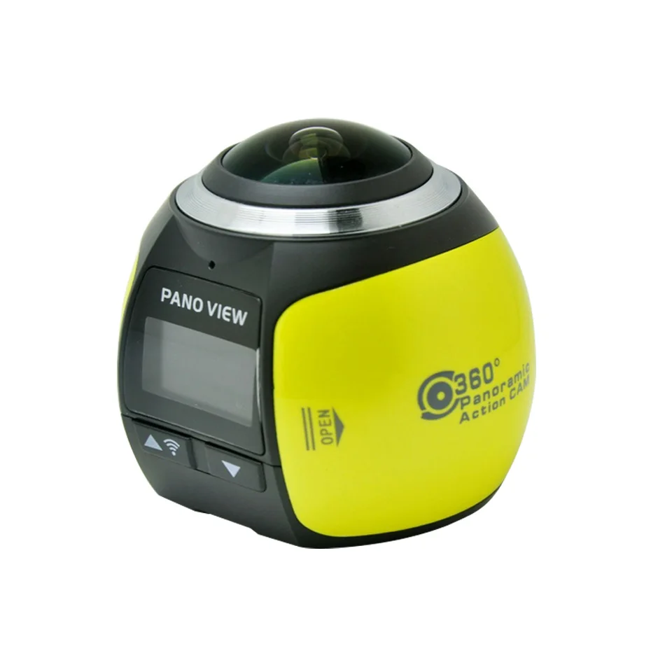 360 экшн камера Wifi мини 2448*2448 Ультра HD панорамная градусов для спорта вождения VR oppo