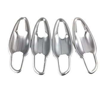 

Car Styling ABS CHROME DOOR HANDLE BOWL DECORATION COVER TRIM 8PCS/SET FOR PEUGEOT 3008 GT 2017 2018