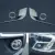 Barbecue @ FUKA New Car Styling Anteriore Della Luce di Nebbia Coperchio Della Lampada Trim Misura Per Mitsubishi ASX RVR Outlander Sport ABS di plastica 2016-2017