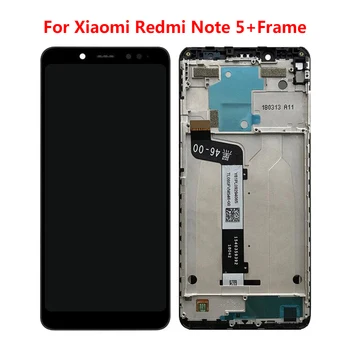 

For Xiaomi Redmi Note 5 / Note 5 Pro LCD Display + Touch Screen Digitizer Assembly With Frame White/Black free tool