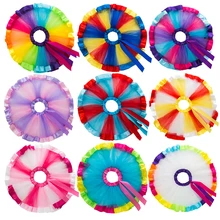 Cute 3M-8Y Baby Girl tutu Skirt Princess Pettiskirt Party Dancing Rainbow Tulle Skirts Girls Clothes Children Clothing Costume цена Cute 3M-8Y Baby Girl tutu Skirt Princess Pettiskirt Party Dancing Rainbow Tulle Skirts Girls Clothes Children Clothing Costume цены онлайн