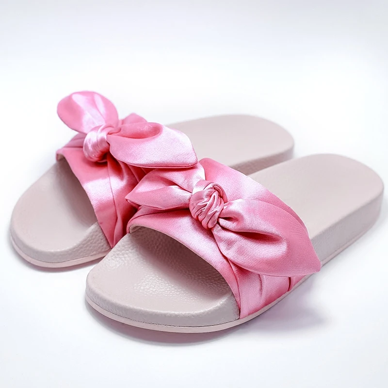 designer flip flops with bows