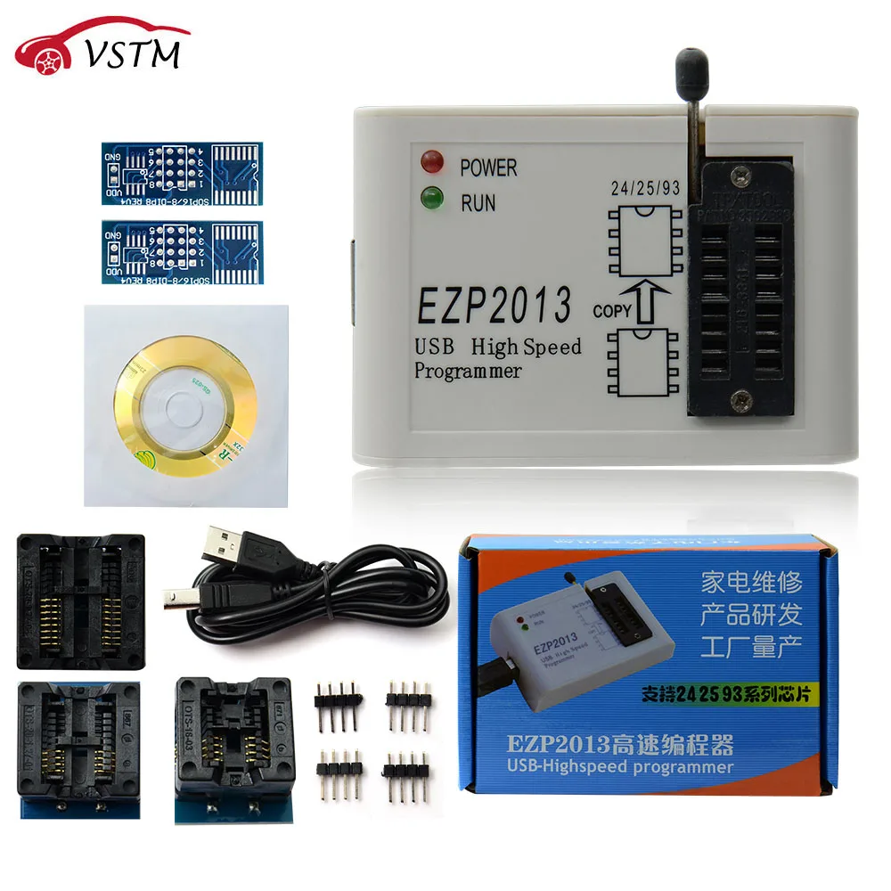 

2019 Electronics EZP2010 EZP2019 High-speed USB SPI Programmer Support24 25 93 EEPROM 25 Flash BIOS Chip EZP 2010 2013 2019