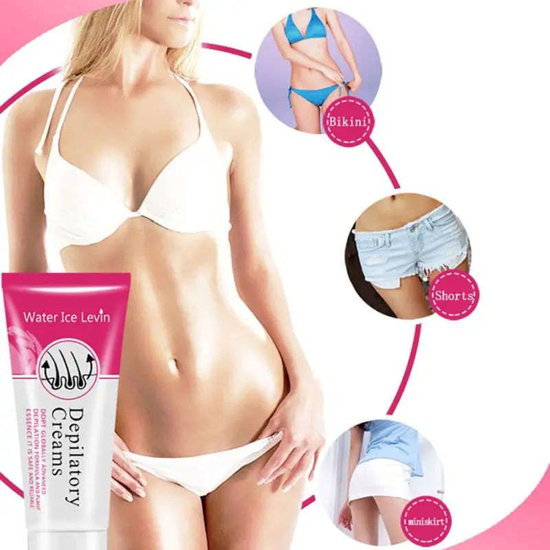 Newest Water Ice Levin Painless Depilatory Cream Legs Depilation Cream