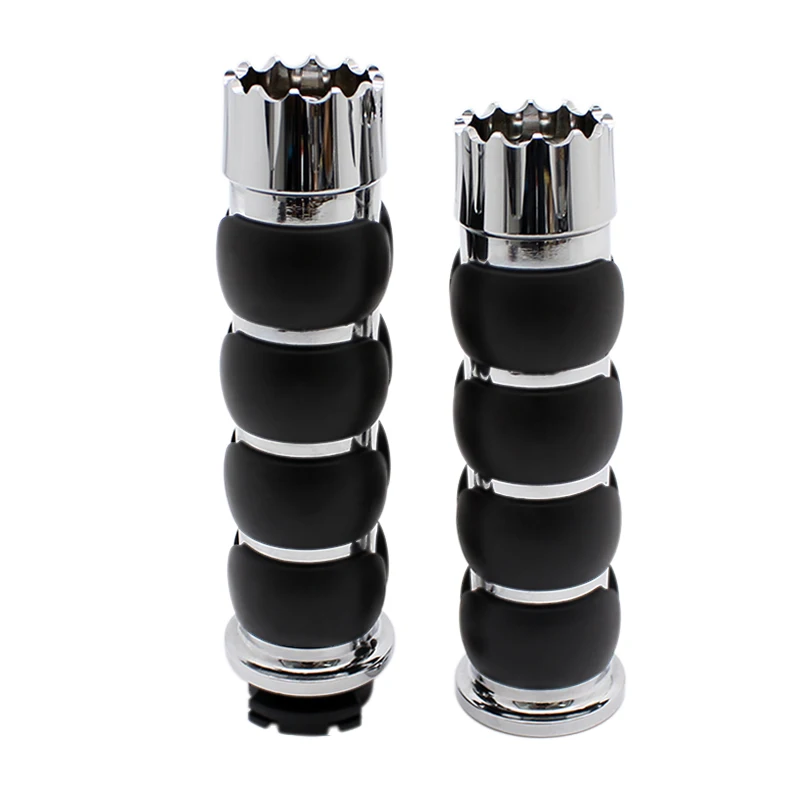 Nuoxintr Rubber Handle bar Hand Grips For Harley Sportster XL883 Dirt Bike Motocross Motorcycle Enduro MX Offroad