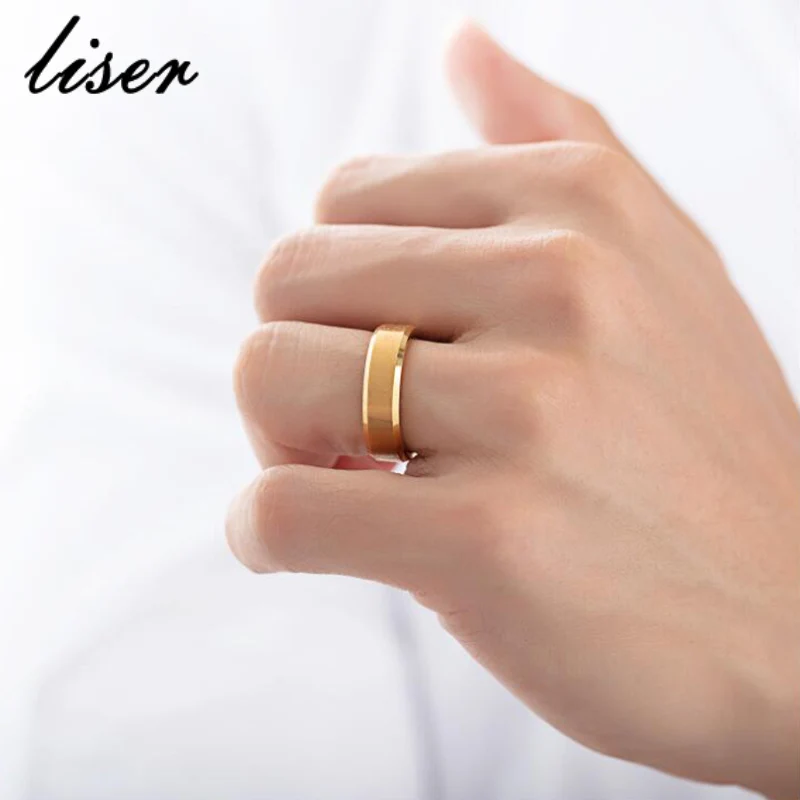 

Fashion Simple Matt 316L Stainless Steel Rings for Women 2019 jewelry wholesale Party Gift Dropshopping