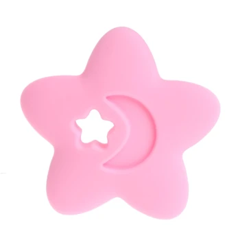 

Lovely Baby Star Teethers DIY Nursing Necklace Chewable Pendants Baby Love Drop Shipping Support