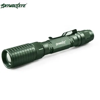 

2019 New High Quality Bright 4000LM XML T6 Zoomable Focus LED Flashlight Torch 5 Mode Light Lamp Drop Shipping
