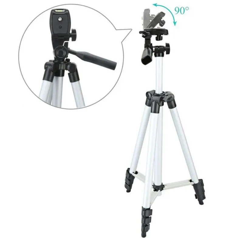 

Aluminum Lightweight Camera Tripods Level Accessories Bracket Tripod for Digital SLR for Fishing Rod Lights Thickening Laser