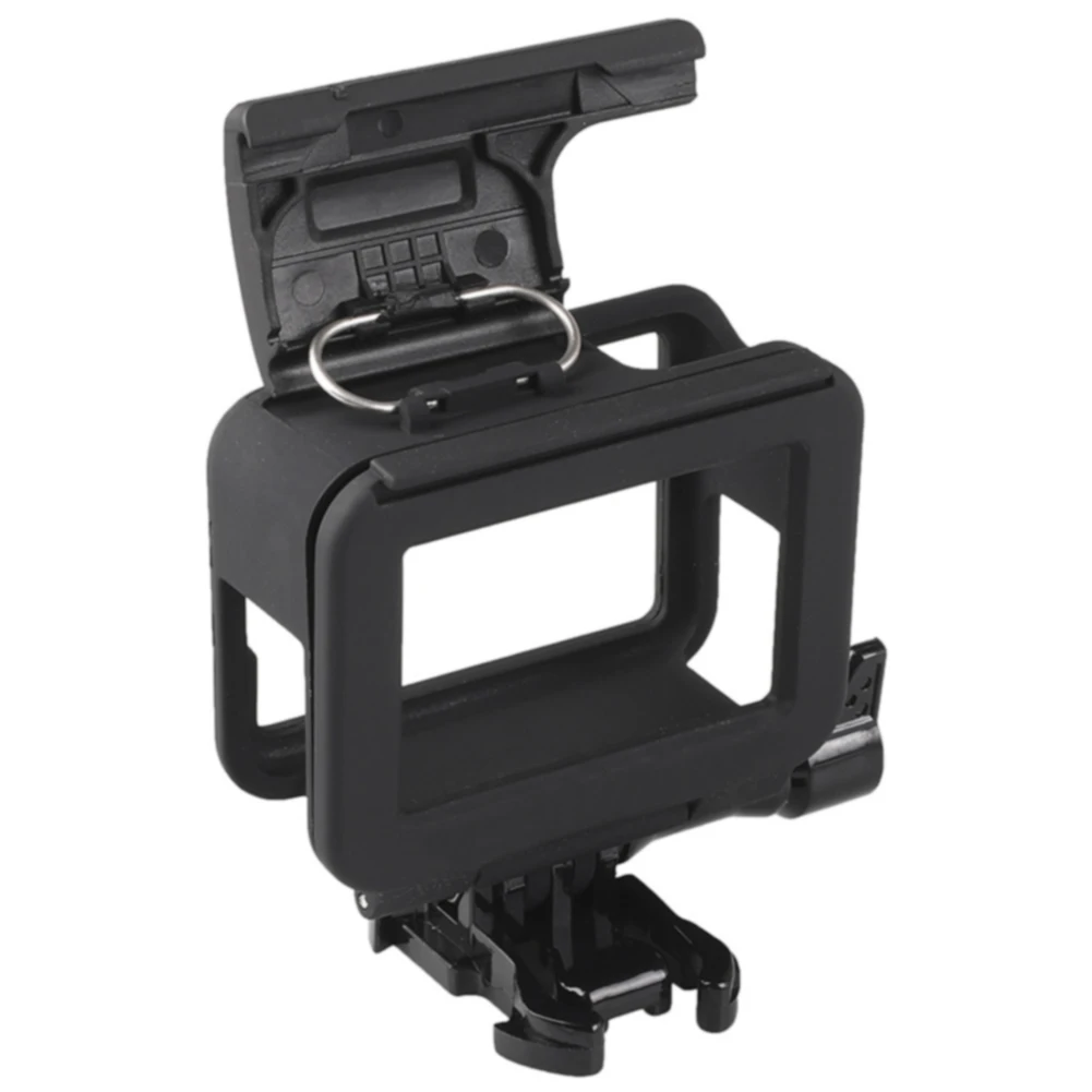 Camcorder Housing Multifunctional Lightweight Protective Plastic Smooth With Lens Cover Cover Camera Frame Set For Gopro Hero 5