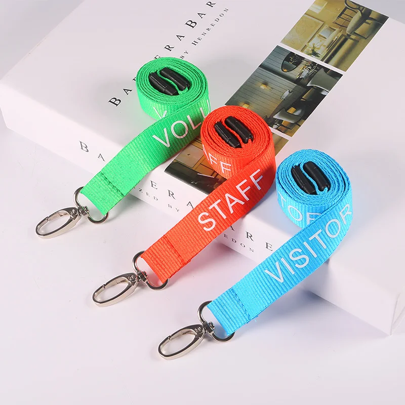 Remove-Before-Flight-Fashion-Visitor-Staff-Voluteer-Lanyard-for-Neck-Strap-For-ID-Card-Badge-Gym