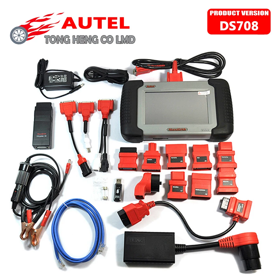 autel Maxidas DS708 DS 708 обновление онлайн Авто диагностический сканер 3 года гарантии DHL бесплатно