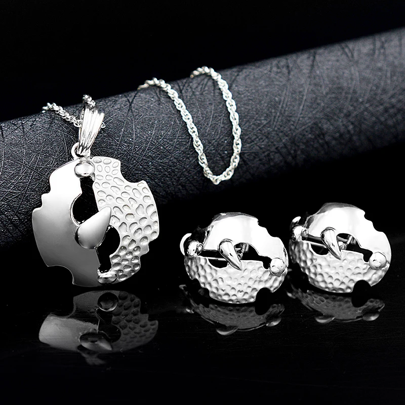Ювелирные изделия Sunny Jewelry колье серьги кулон подарок на день рождения для женщин