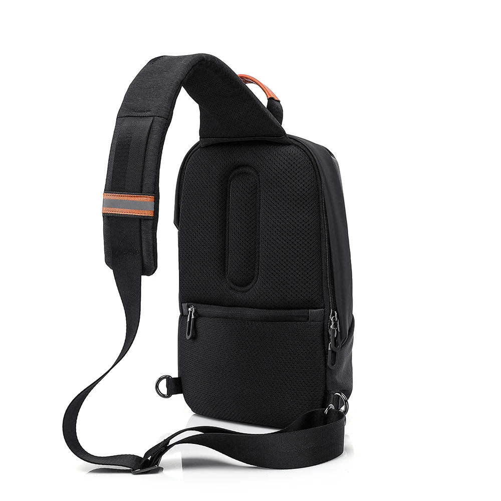 Bolsa de mensajero Tangcool de moda para hombre bolsa de hombro con diseño de carga USB para hombre