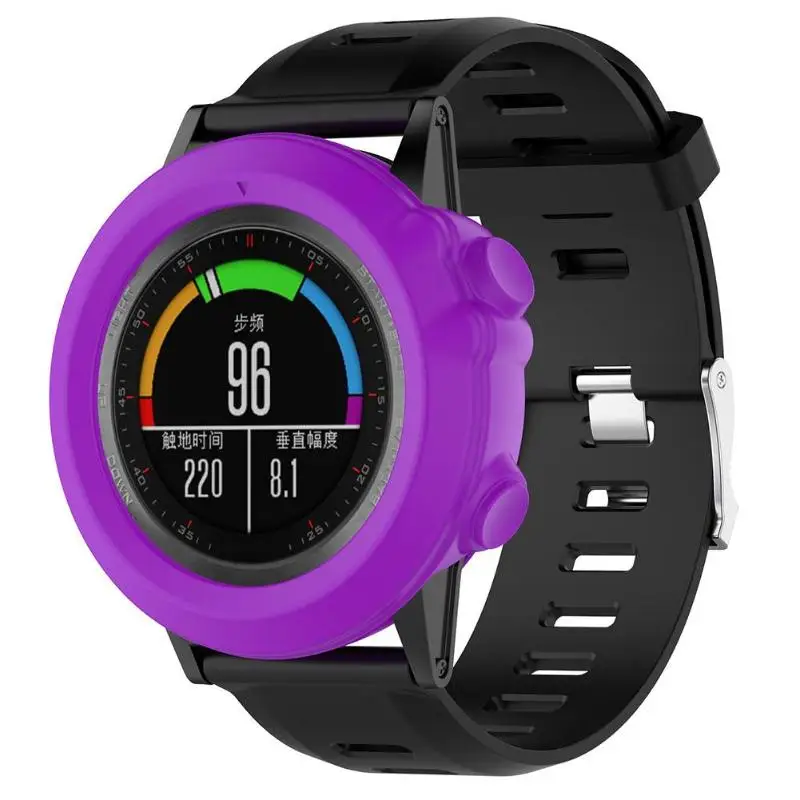 Мягкий силиконовый защитный чехол ALLOYSEED рамка для Garmin Fenix 3 HR Quatix тактикс Bravo