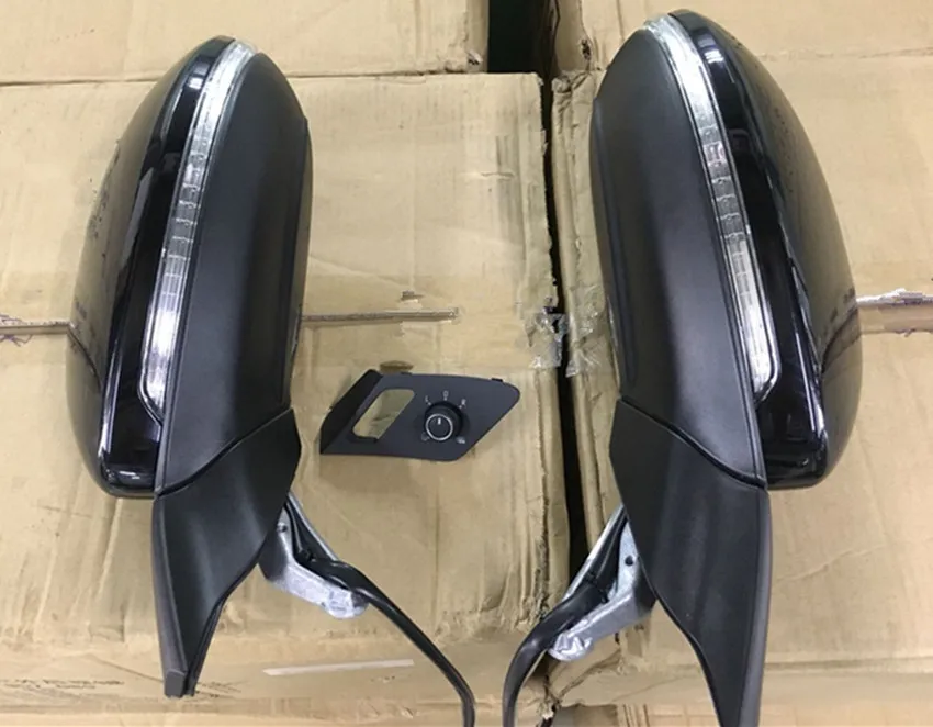For Auto Fold Mirror Electric Folding Side With Glasses Cover Switch VW Golf 7 MK7 R line | Автомобили и мотоциклы
