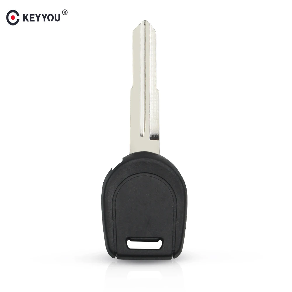 KEYYOU 50X транспондер ключ оболочка подходит для MITSUBISHI Colt Lancer Mirage удаленный без чипа