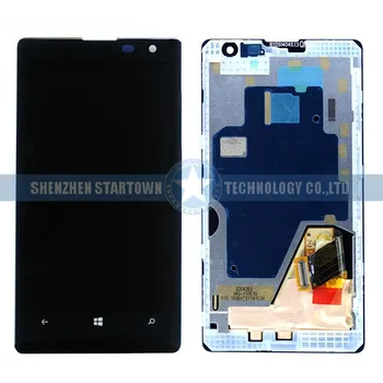 

High Quality Replacement Touch Screen Digitizer LCD Display Full Assembly with Frame for Nokia Lumia 1020 Black Color