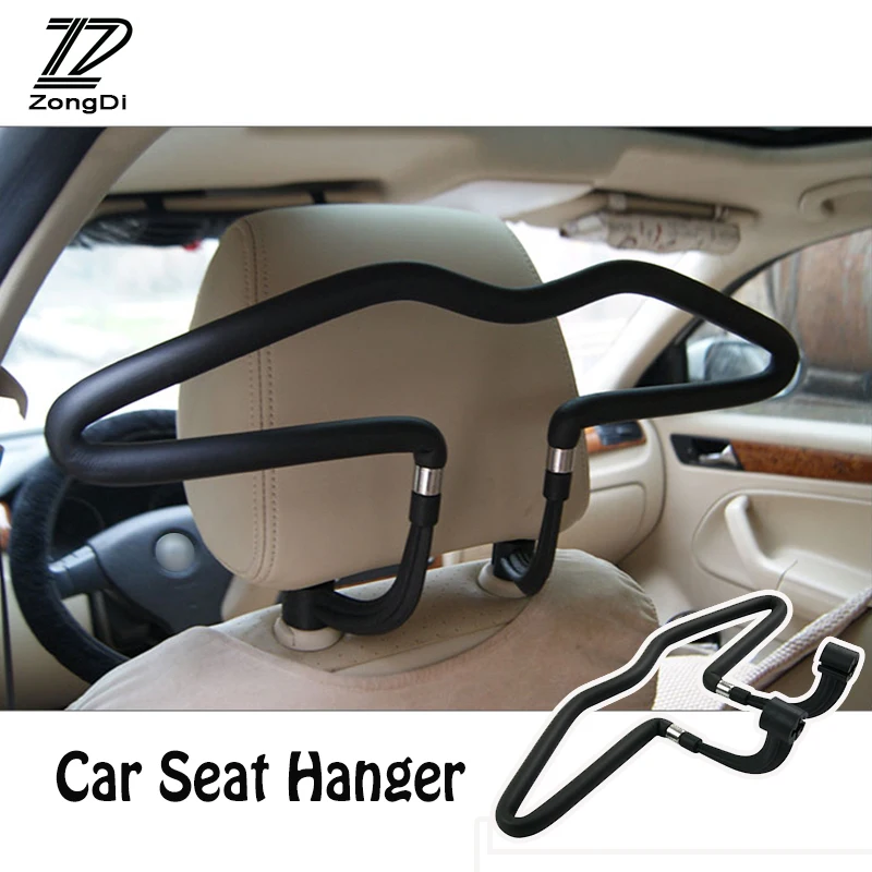 Koop ZD Automobiles Voor Renault Megane 2 3 Duster VW Touran Passat B6 Golf 7 T5 T4 Fiat Auto Hanger Kledingrek Hoofdsteun roestvrij