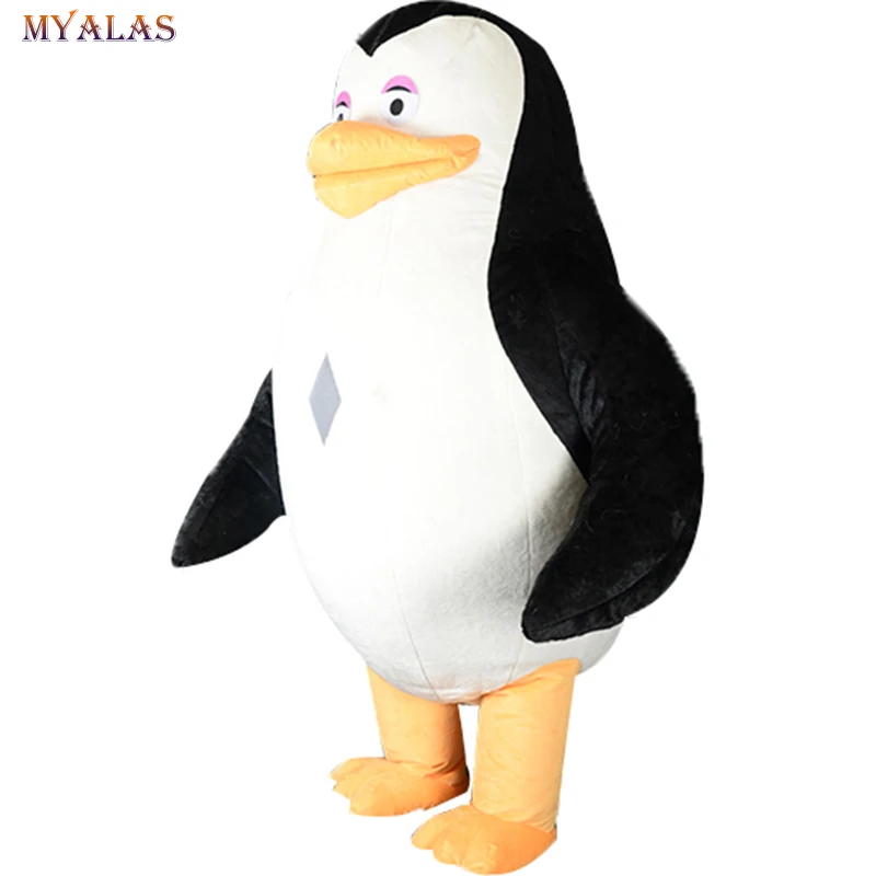 Gigante pinguino mascotte Costume adulto Anime Cosplay Madagascar