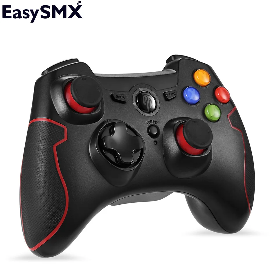 Игровой контроллер EasySMX ESM-9013, Джойстики, двойная вибрация, турбо, геймпад для Xiaomi Mi, ТВ приставка, 3 Xiaomi Mi, ТВ приставка S, геймпад