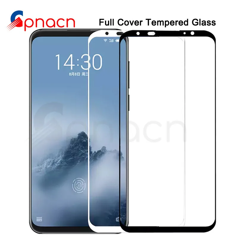 

9D Protective Glass on the For Meizu 16 th 16X 15 Lite Plus M15 X8 Note 8 9 Pro 7 Plus Tempered Screen Protector Glass Film Case