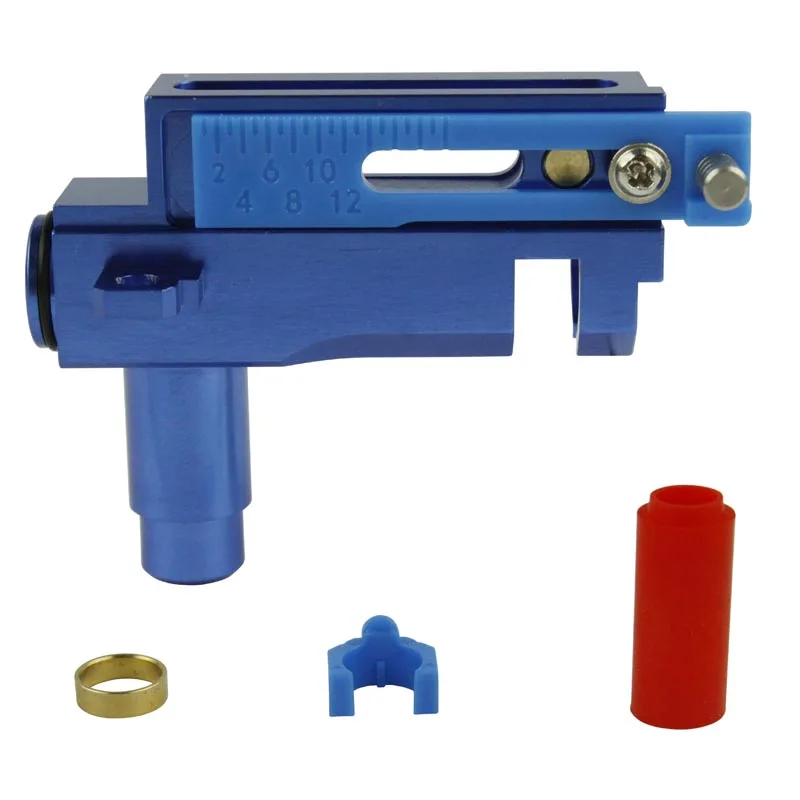 Câmara de ar Conjunto para Aeg Vulpo Alta Precisão Alumínio Airsoft ak Hop up Cnc 7075 3 Acessórios para armas de caça