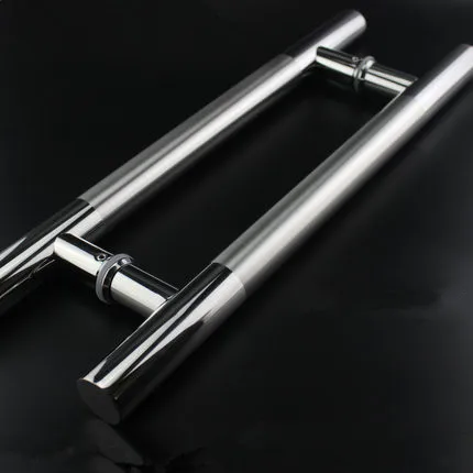 

Modern Glass door handle Stainless steel Entrance door handle frosted Length:1000mm/CC:800mm