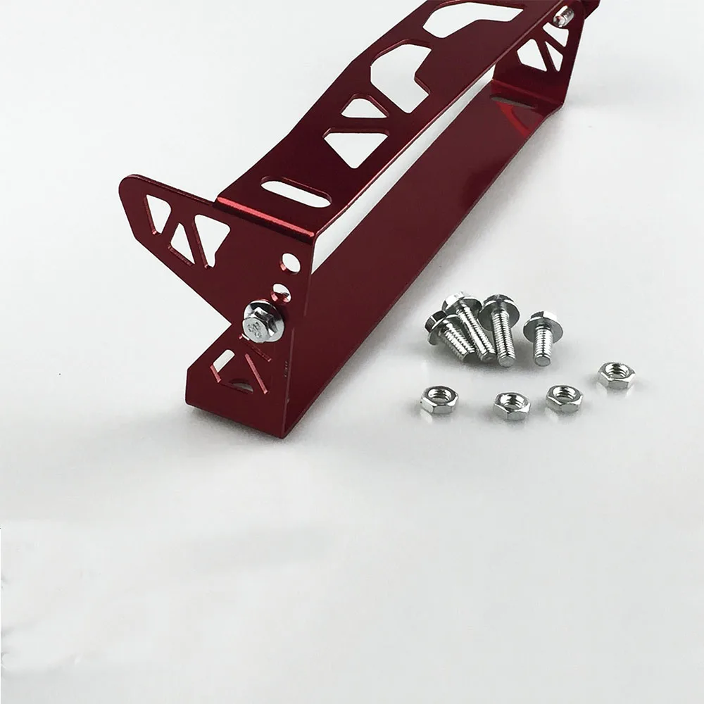 Универсальный алюминиевый автомобильный Стайлинг рамка номерного знака силовые Гонки рамки для автомобильного номера Рамка Держатель Бирки