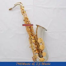Профессиональный cupronicel тело тенор саксофон Bb Ключи Саксофон высокого F# с чехлом