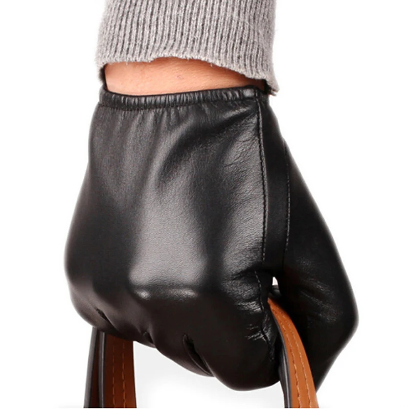 

CALHARMON Man Business Leather Gloves Warm Winter Motorcycle Outdoor Gloves Comfortable Workout Glove Tactical Gloves MJK0701