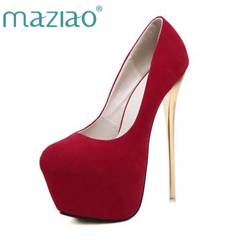 

MAZIO 16cm evening woman high heel pumps black heels party shoes womens pumps bridal shoes sapatos de salto alto dress shoes