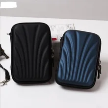 Dhl 500 шт PTSP оболочки водонепроницаемый портативный внешний 2,5 дюймов hdd сумка чехол внешний жесткий диск сумка EVA PU Чехол