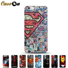 Ultra Slim Superman Phone Cases for coque iPhone 8 6 6s 7 7Plus 5s SE iphone7
