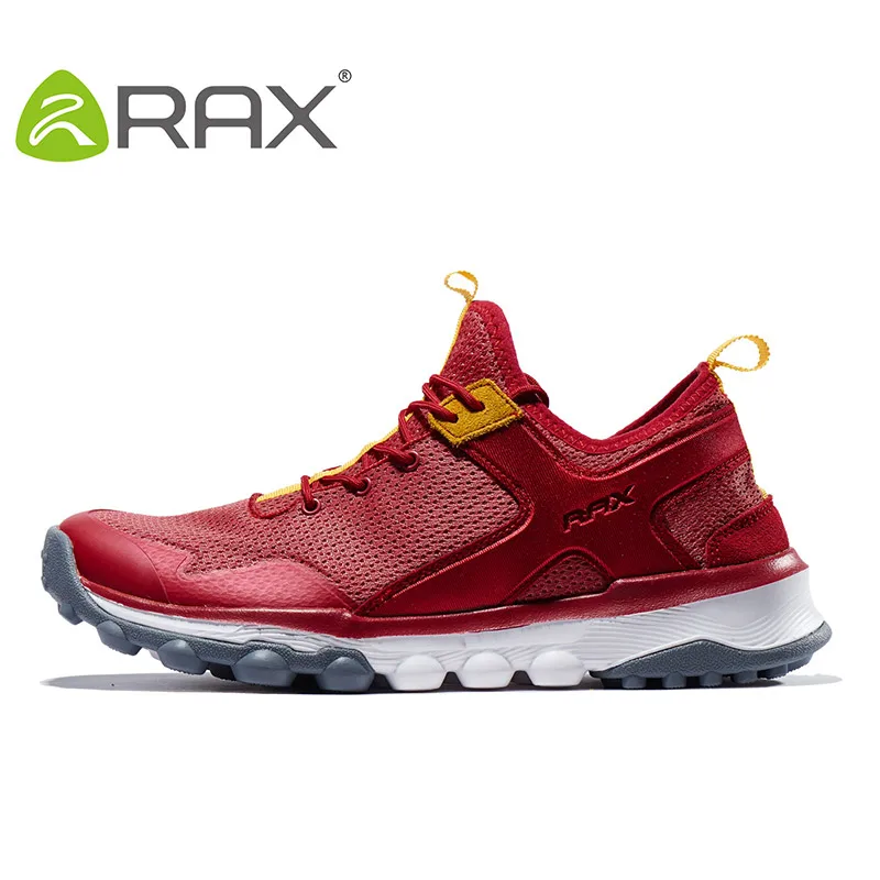 RAX/Новое поступление амортизирующая Мужская обувь для бега дышащие сетчатые