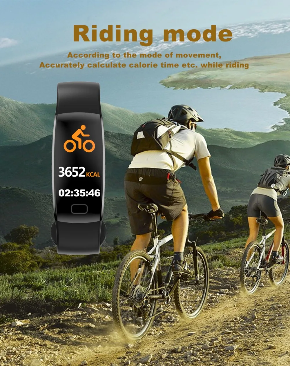 Smart Wristband 2018 Bracelet F64 Smartband gps waterproof sleep monitor Fitness Bracelet Smart Watch Call Alarm For iOS Android  (11)
