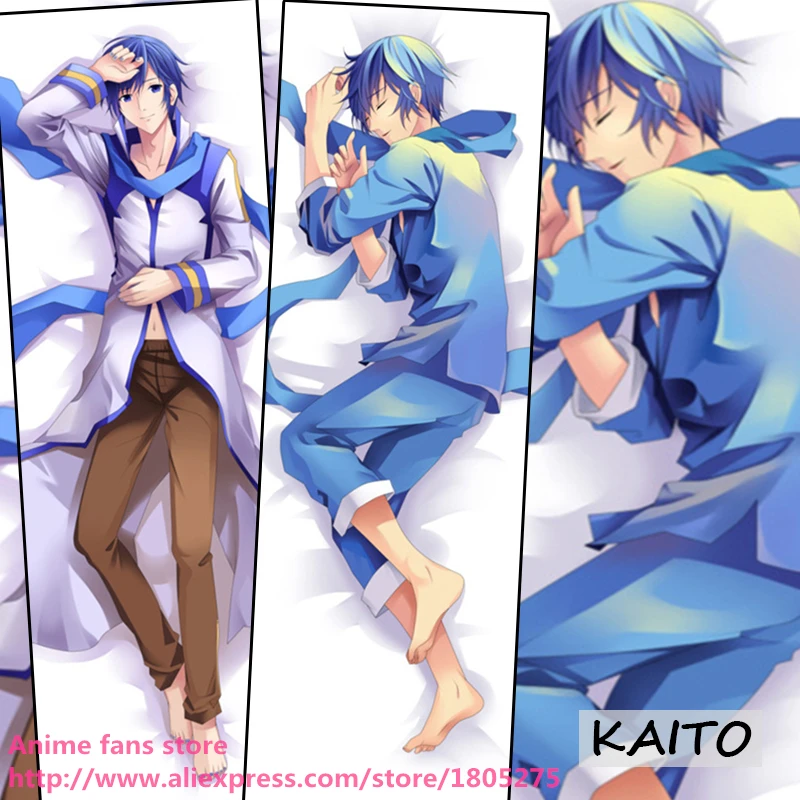 

150cm Japanese Anime Pillowcase VOCALOID KAITO Sleep Male Hugging Body decorative Hugging Body Pillow Case bedding