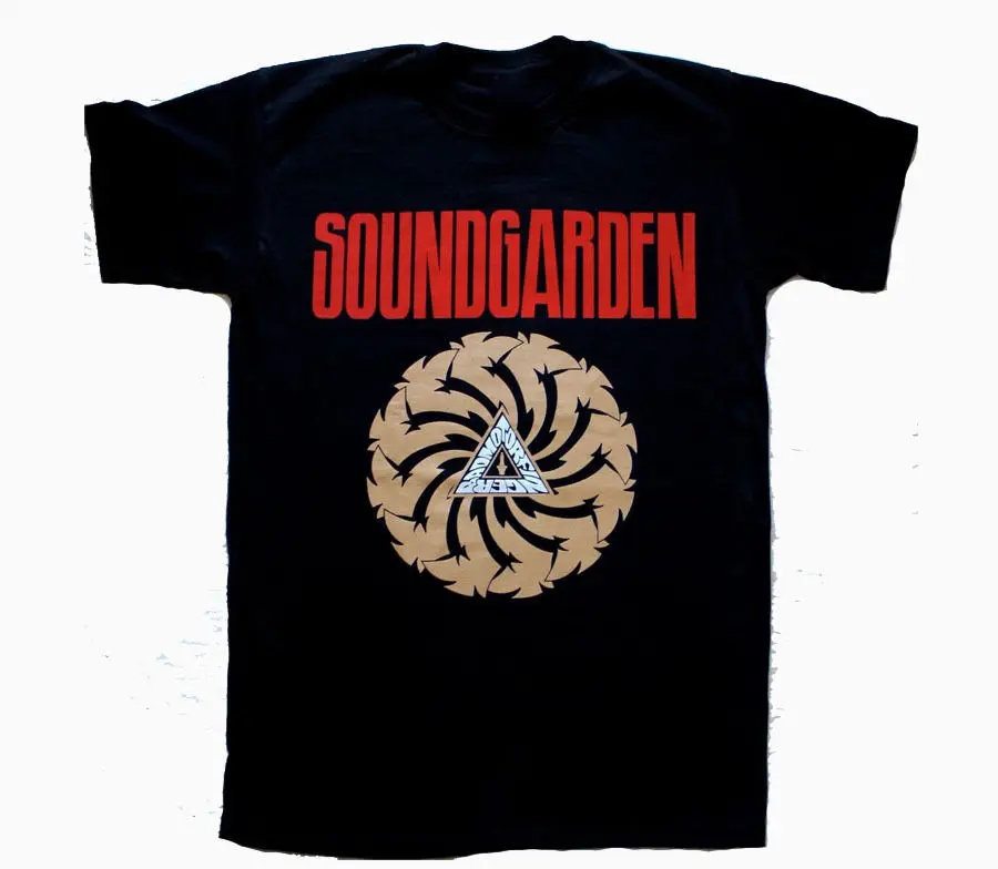 

SOUNDGARDEN BADMOTORFINGER'92 AUDIOSLAVE GRUNGE chris cornell T-SHIRTFashion Casual Cotton