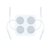 10 Pairs TENS Electrodes Pads Size Diameter 2.5cm With Plug Hole 2.0mm For TENS/EMS Machines