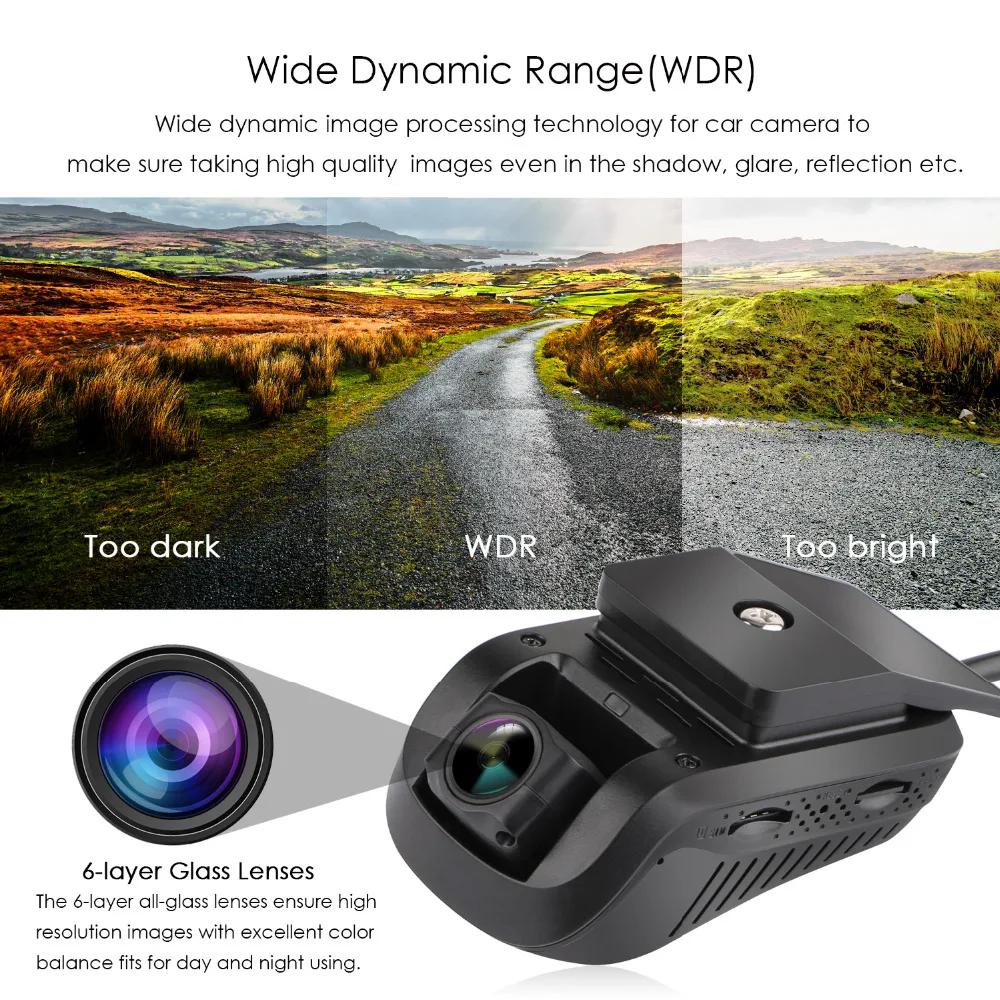  3G GPS Tracker Car Smart Dash Cam Car DVR JC100 Vehicle Tracker Dual Lens Full HD 1080P 140Degree W