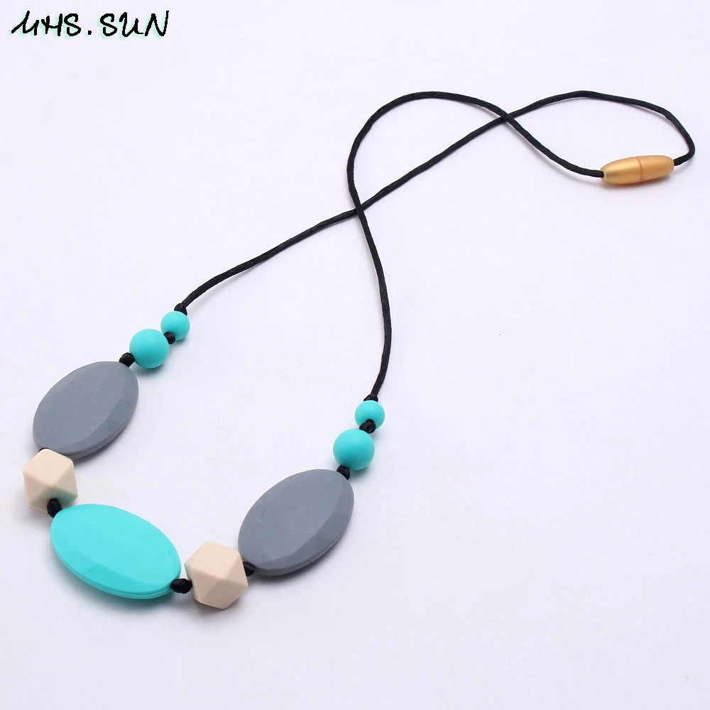 Long Chain Nursing Necklace Jewelry 