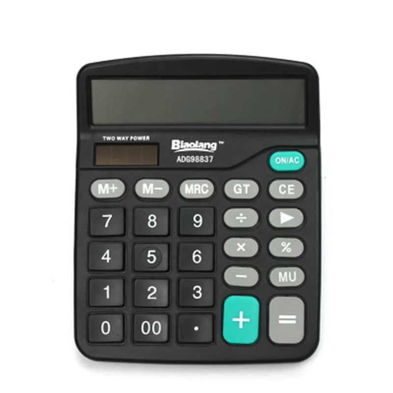 M & G القياسية سلسلة 12-أرقام امدادات الطاقة المزدوجة شاشة كبيرة حاسبة بالطاقة الشمسية مكتب المالية مخصصة كبيرة لوحة المفاتيح حاسبة M & G القياسية سلسلة 12-أرقام امدادات الطاقة المزدوجة شاشة كبيرة حاسبة بالطاقة الشمسية مكتب المالية مخصصة كبيرة لوحة المفاتيح حاسبة