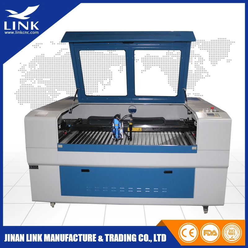 Taiwan HIWIN rails laser wood cutting machine , laser leather cutting