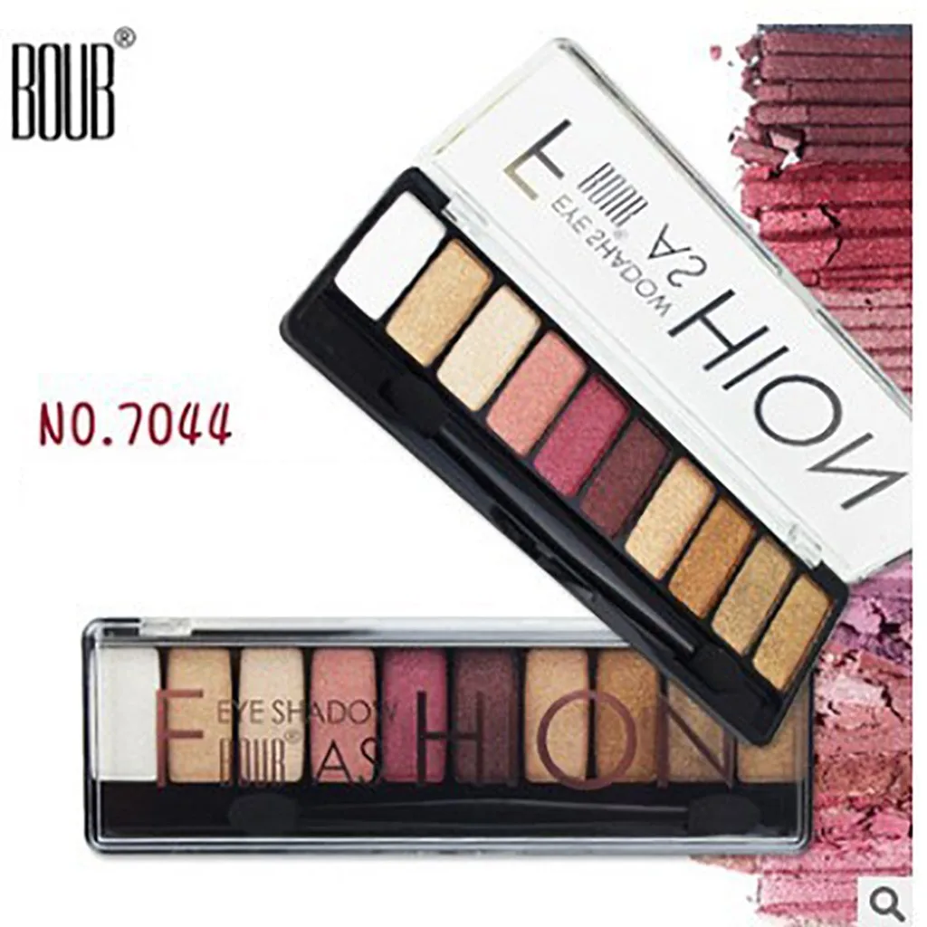 

Makeup Gorgeous Me Eyeshadow Palette 10 Color Make up Palette Charming Eyeshadow Pigmented Eye Shadow Powder F3.6
